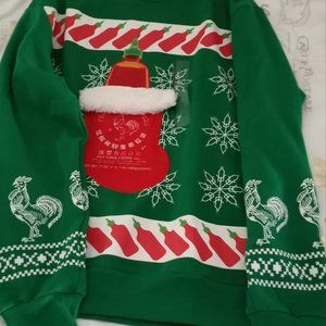 siracha Christmas sweater
